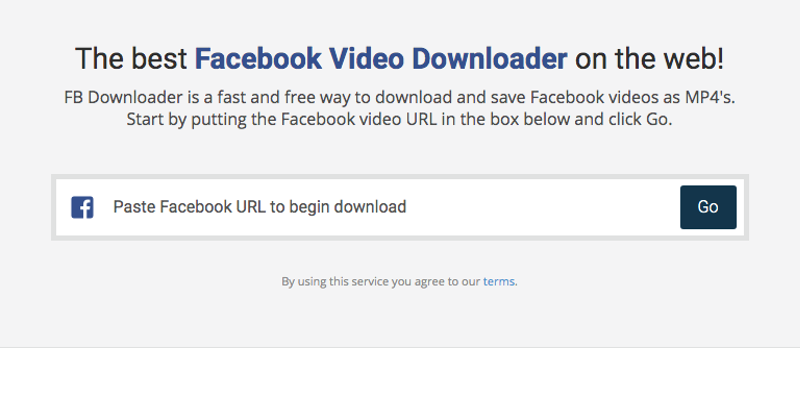 Download facebook video mac free